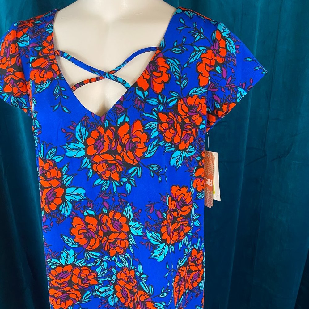 Gianni Bini Floral Print Trapeze Dress - Picture 4 of 9